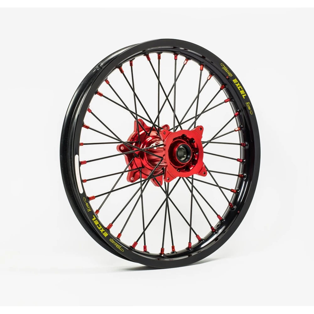 Kite Elite MX/Enduro baghjul 19x1.85 til Honda 2014–2027 – rød, sorte eger