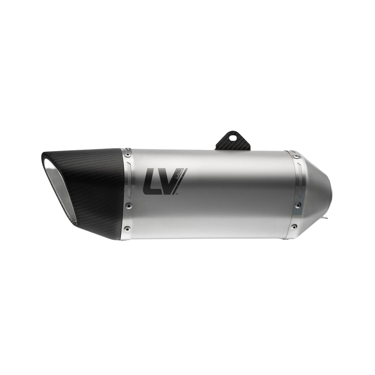 Kawasaki Z900 (22-24) m.fl. LeoVince LV-14 R slip-on – rustfri – titanium-look – ekstra produktvisning af lyddæmper, finish og detaljer 5