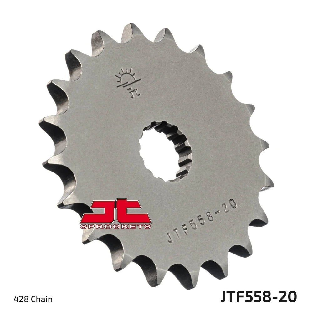 Fortandhjul 20T, 428 – stål, JTF558.20 – JT Sprockets