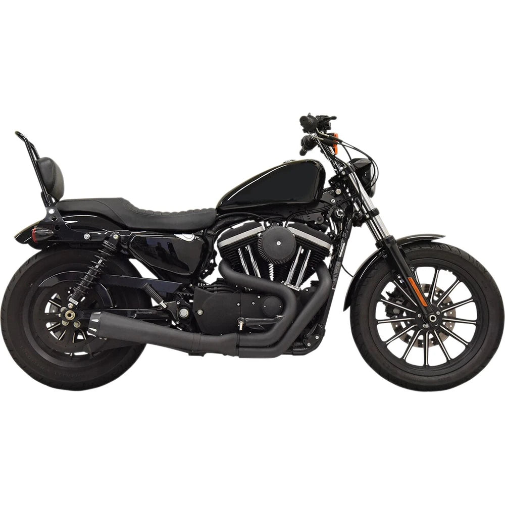 Harley-Davidson Sportster (86-03) Road Rage 2-i-1 komplet udstødning, sort – Bassani