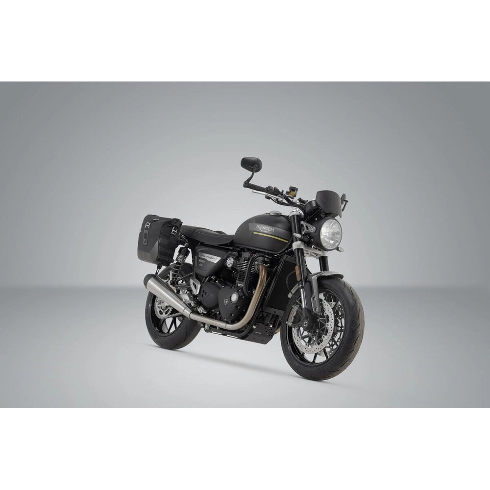 Triumph Speed Twin 1200 ABS (19-24) Legend Gear LC2 Side Bag System Brown Edition – SW-Motech – produktbillede 2
