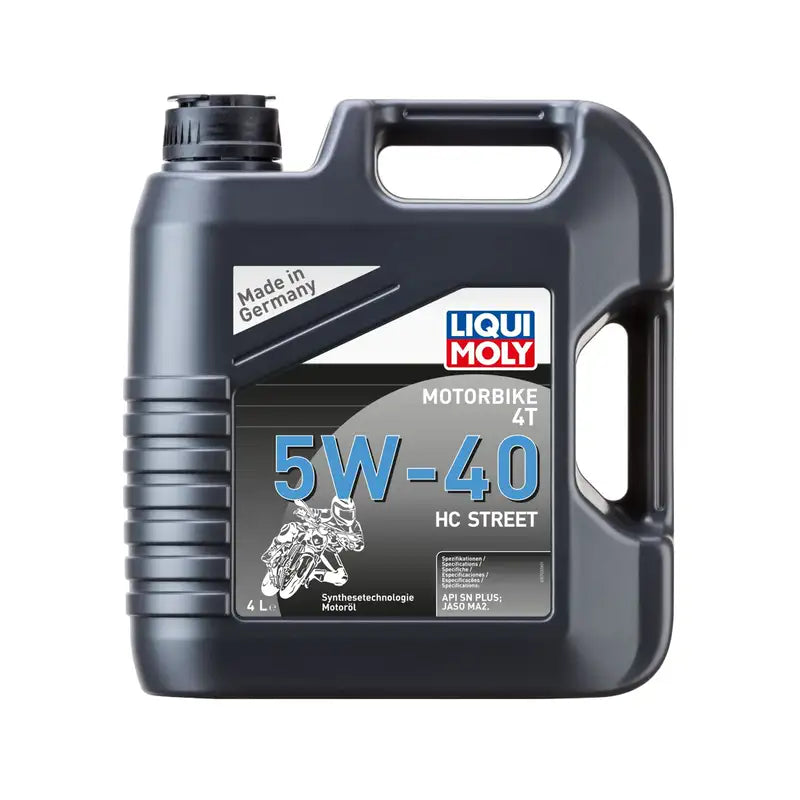 MC olie, 5W-40 – LIQUI MOLY Motorbike 4T HC Street – Advanced Full Synthetic – 4 L