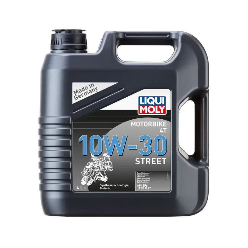MC olie, 10W-30 – LIQUI MOLY Motorbike 4T Street – Advanced Full Synthetic – 4 L