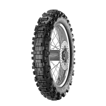 Metzeler MCE 6 Days Extreme 110/80-18 58R TT Medium – bagdæk – originalt Metzeler MC-dæk med traktion og kontrol på løst underlag.