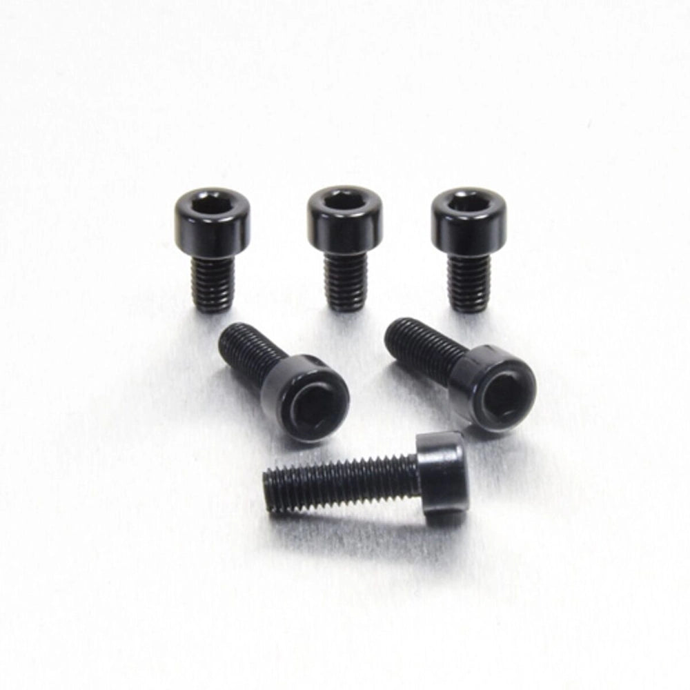 Tankdækselboltsæt, 5 stk. – 7075-T6 aluminium, sort, TSU093 – Pro-Bolt