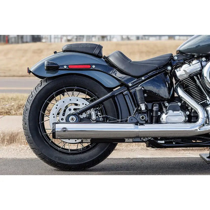 Harley-Davidson Touring / Softail (25) Grand National Slip-On Muffler, krom, Straight-Cut end cap – S&S Cycle – produktdetalje 4