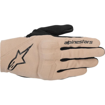 MC handsker Reef V2, herre – Sort/Sand, str. M fra Alpinestars – primært produktbillede