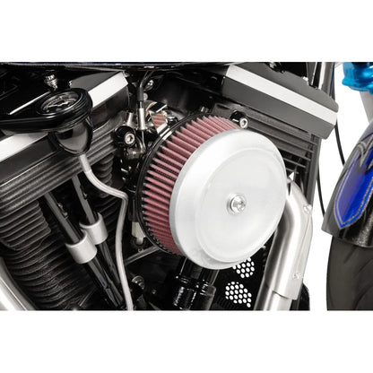 Harley-Davidson Twin Cam (80-92) Super Stock Stealth Air Cleaner Kit, Super E and G / Super Stock, Round, sort – S&S Cycle