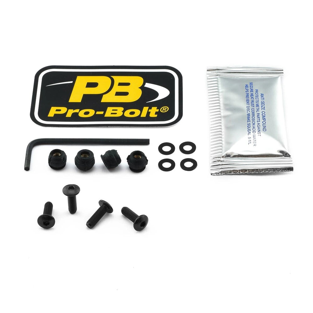 Kåbeboltsæt – 7075-T6 aluminium, sort, SKDUC4 – Pro-Bolt