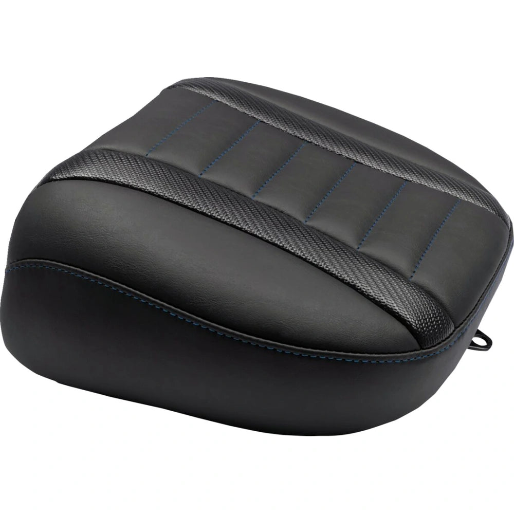 Harley-Davidson Touring (23-26) Deluxe Touring passagersæde, blå syning – Mustang – Mustang varenr. 88402SB