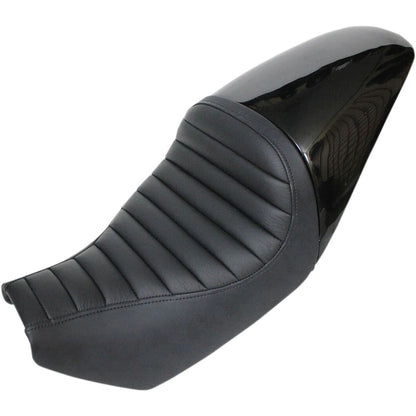Harley-Davidson (15-20) Fender solosæde Ribbed – Saddlemen – ekstra produktvisning med fokus på form, polstring, syninger og finish – billede 2