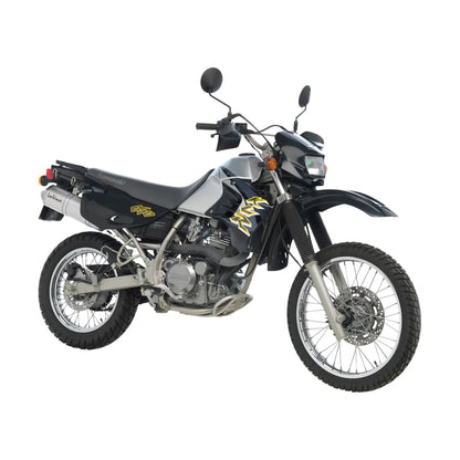 Kawasaki KLR 650 (97-23) LeoVince LV-X slip-on – aluminium – ekstra produktvisning af lyddæmper, finish og detaljer 3