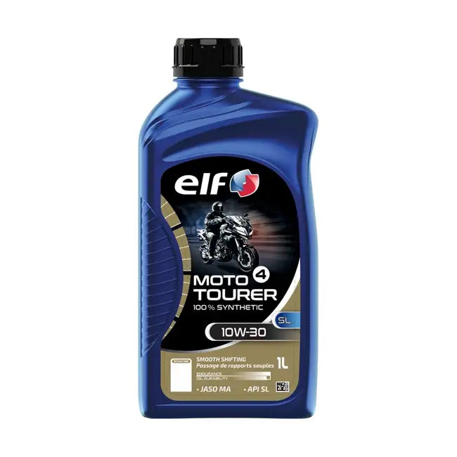 ELF Moto 4 Tourer SL 10W-30 4-takts motorolie til MC – 1 L
