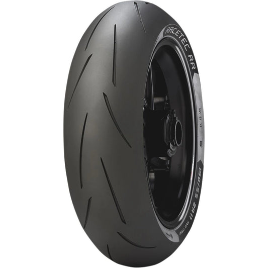 Metzeler Racetec RR 190/55ZR17 (75W) TL K3 – bagdæk – originalt Metzeler MC-dæk med banefokuseret greb, feedback og præcision.