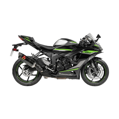 Akrapovič S-K6SO7-HZC/3 slip-on monteret på Kawasaki ZX-6R (09-26)