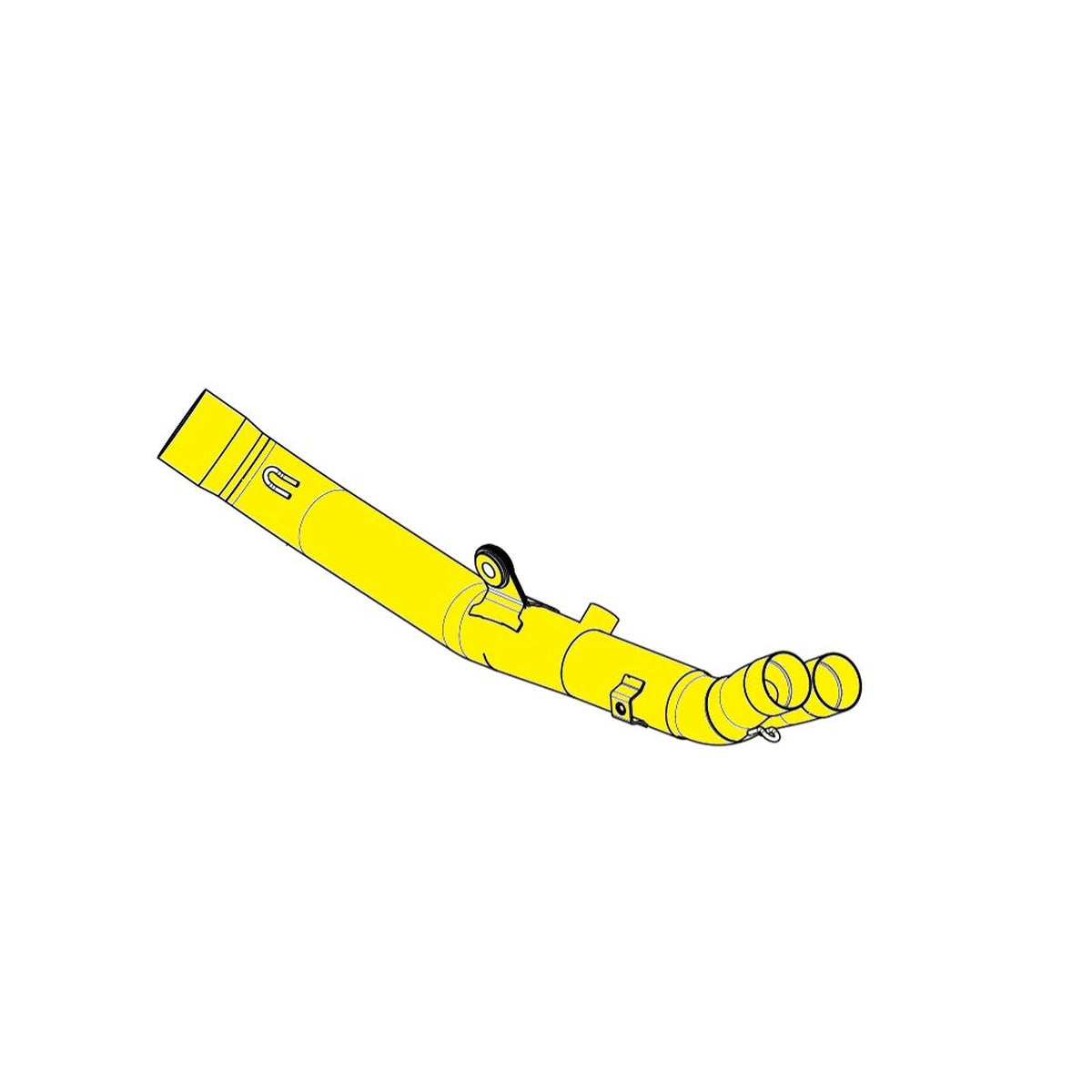 Akrapovič link pipe til Honda CRF1100L Africa Twin (20-26) – L-H11R3