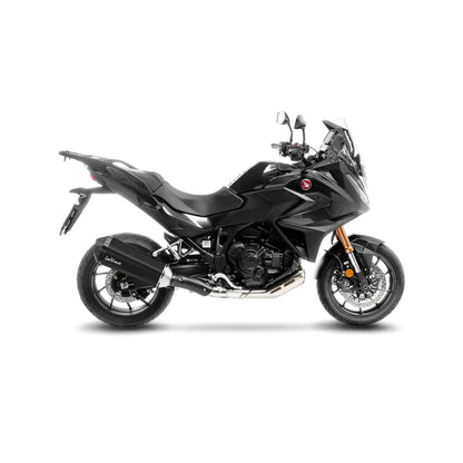 Honda NT1100 (25-26) LeoVince LV-12 R slip-on – rustfri – sort – ekstra produktvisning af lyddæmper, finish og detaljer 5