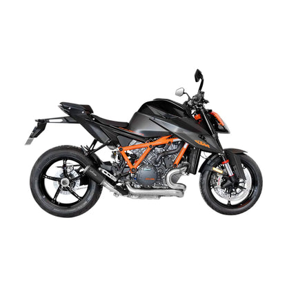 KTM Super Duke 1290 (20-24) LeoVince LV-10 slip-on – rustfri – mat sort