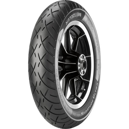 Metzeler ME 888 Marathon Ultra 120/70ZR19 (60W) TL – fordæk – originalt Metzeler MC-dæk med stabilitet, komfort og rolig kørefølelse.