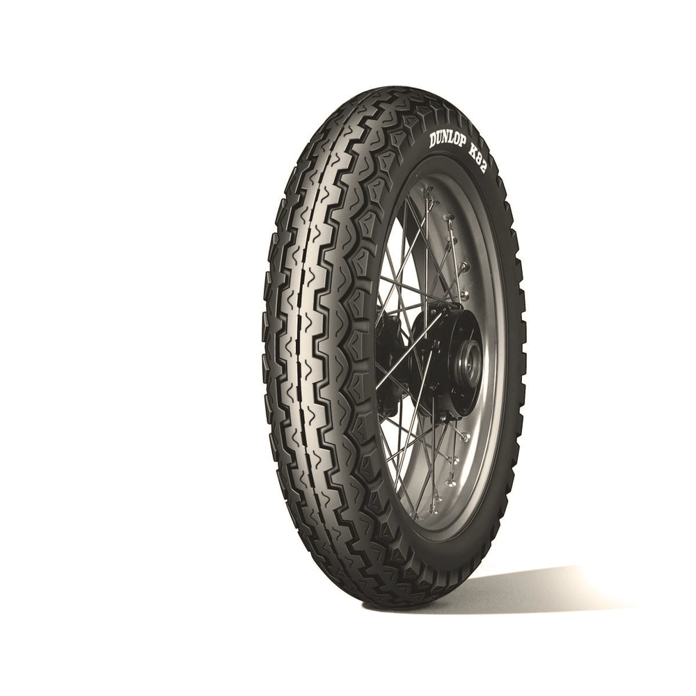 Dunlop K82 2.75-18 42S TT – bagdæk – originalt Dunlop bagdæk med klassisk look og trygt vejgreb. Køb hos Mo2parts.