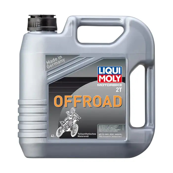 2-takts MC olie – LIQUI MOLY Motorbike 2T Offroad – Semisyntetisk – 4 L