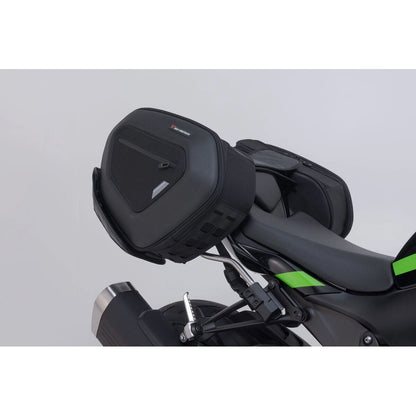 Kawasaki Zx-6 R 636 ABS (23-26) m.fl. PRO BLAZE H sidetaske Set with EDGE Protection & Heat Guard – SW-Motech – produktbillede 3