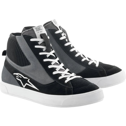 MC sko Stated, herre – Sort/Grå/Hvid, str. EU 41 / US 8.5 fra Alpinestars – primært produktbillede
