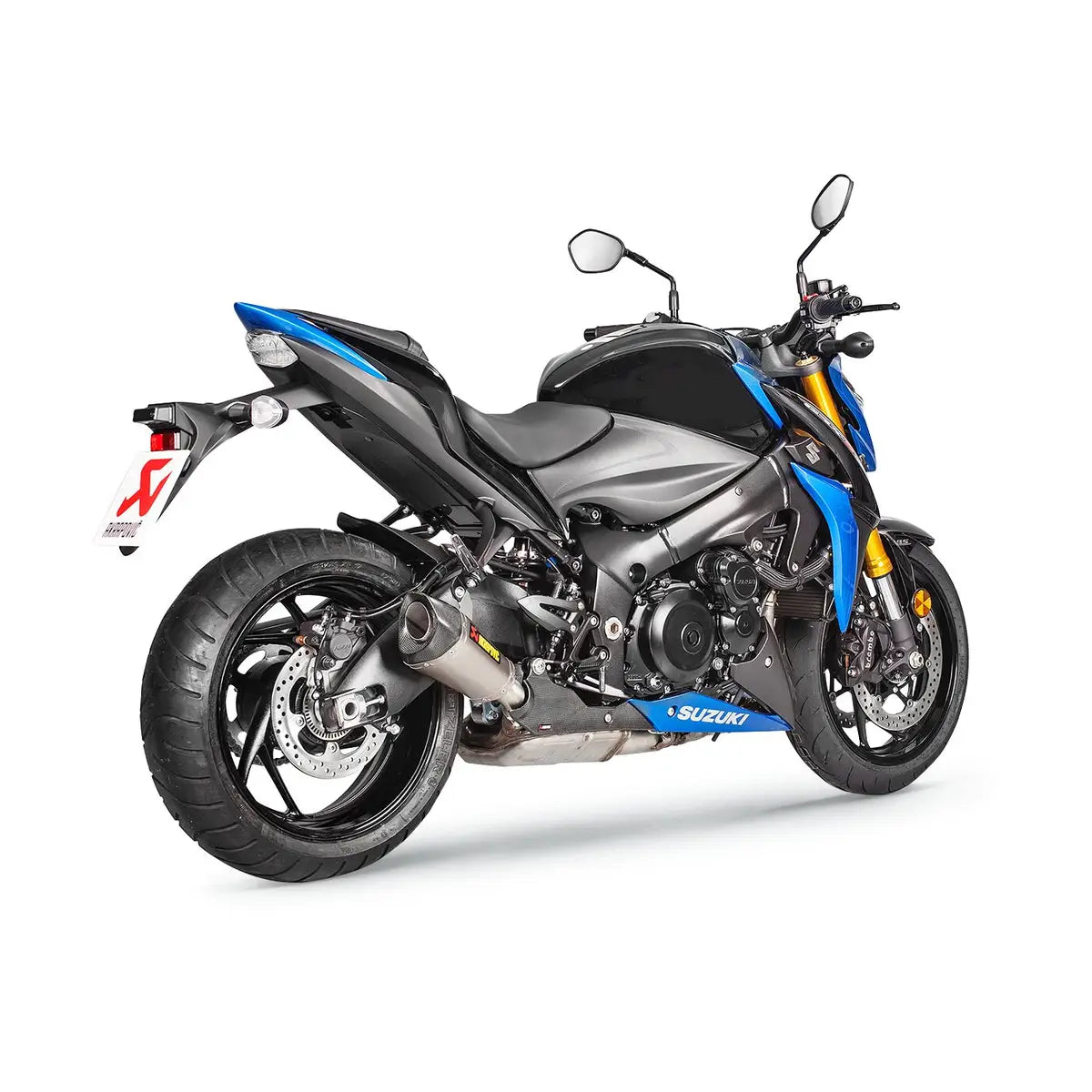 Akrapovič S-S10SO11-HASZ slip-on monteret på Suzuki GSX-S1000 (15-20) m.fl.