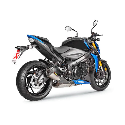 Akrapovič S-S10SO11-HASZ slip-on monteret på Suzuki GSX-S1000 (15-20) m.fl.