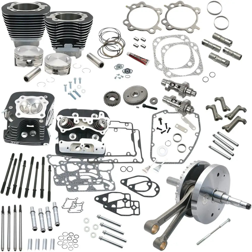 Harley-Davidson Twin Cam (06-17) 124" Hot Set Up Performance Kit – S&S Cycle