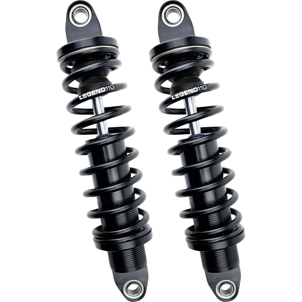 Legend Suspension Harley-Davidson Sportster (04-22) REVO støddæmpersæt, 12", Heavy Duty, sort – produktbillede 2, varenr. 1310-1115