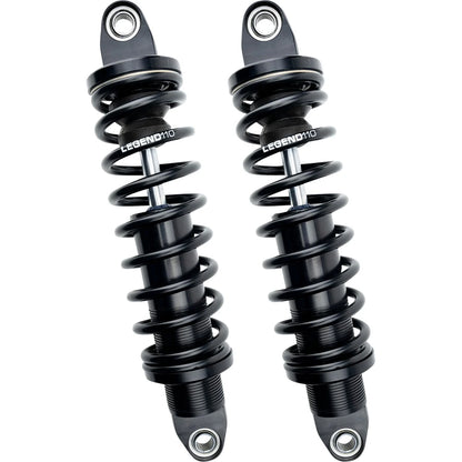 Legend Suspension Harley-Davidson Dyna (91-17) REVO støddæmpersæt, 12", Heavy Duty, sort – produktbillede 2, varenr. 1310-0944