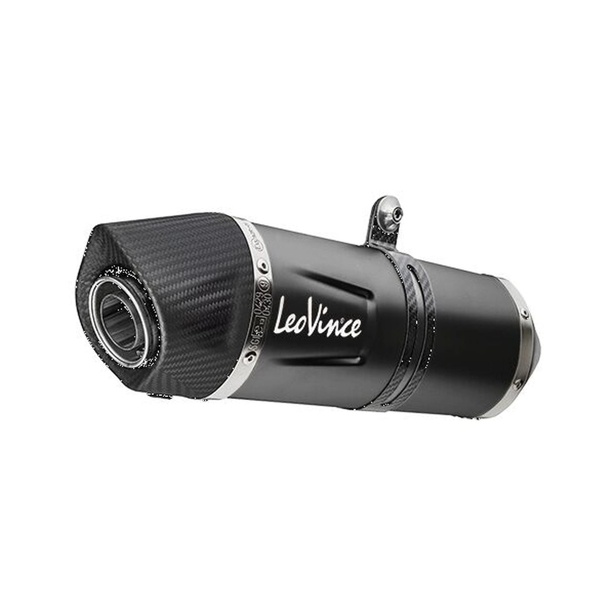 Moto Guzzi V85 850 TT (18-26) LeoVince LV One EVO slip-on – rustfri – mat sort