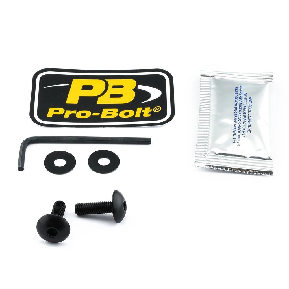 Kåbeboltsæt – 7075-T6 aluminium, sort, SK670 – Pro-Bolt