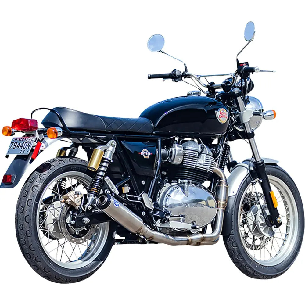 Royal Enfield Thunder Edition (19-23) Qualifier 2:1 Race Only Exhaust System – S&S Cycle – ekstra produktvisning 2