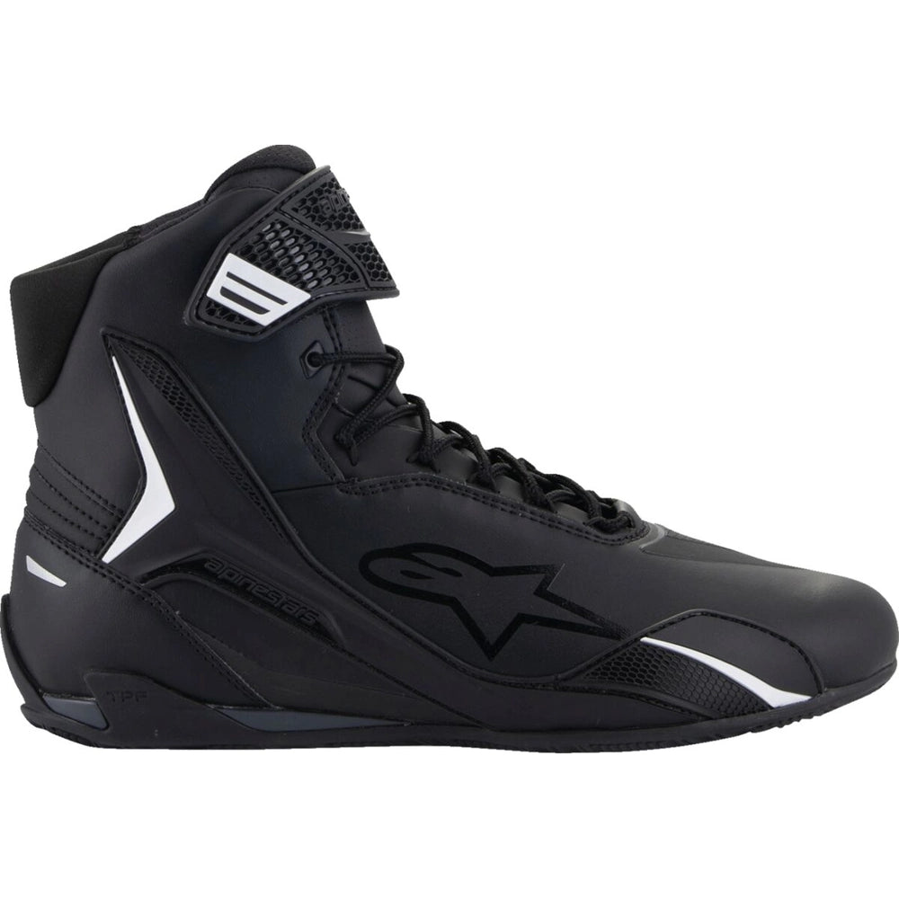 MC sko Faster-4, herre – Sort, str. US 8.5 fra Alpinestars – produktdetalje 4