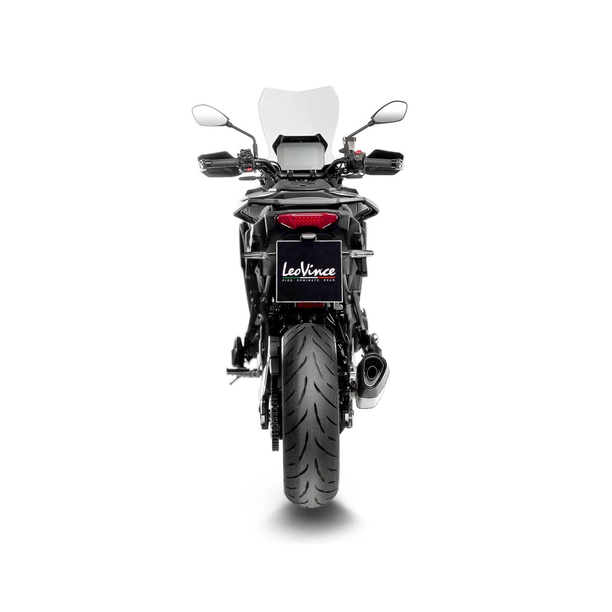 Yamaha Tracer 9 (25-26) LeoVince LV-14 R komplet udstødning – rustfri – ekstra produktvisning af udstødningssystem, design og detaljer 5