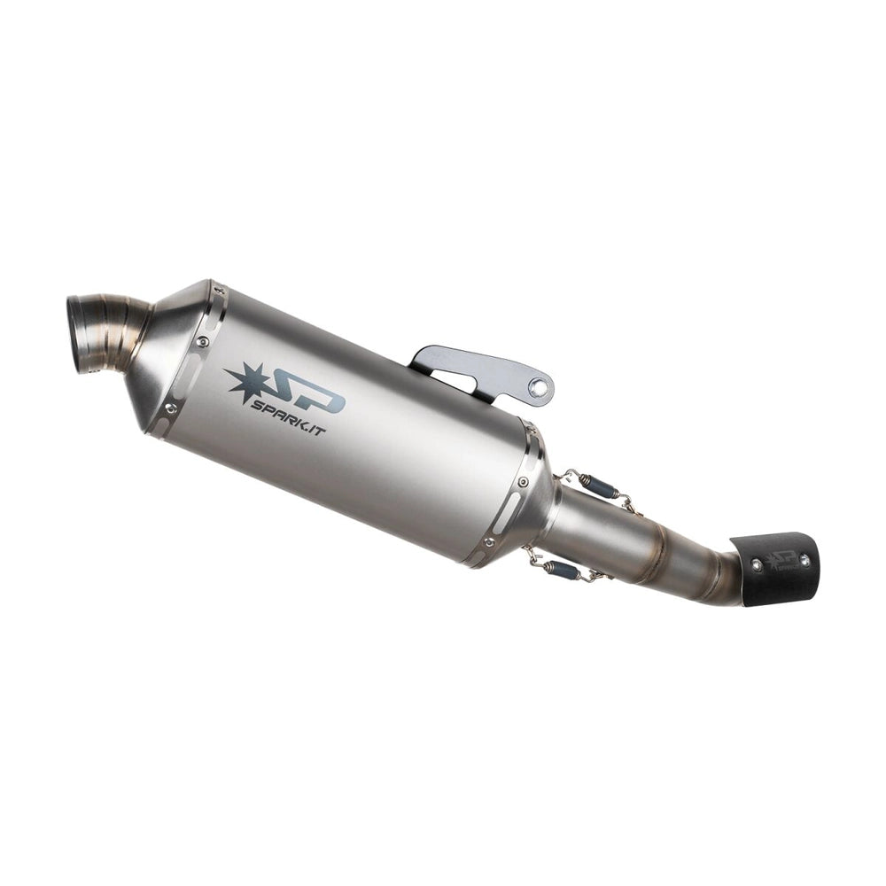 Honda XL 750 (23-26) Dakar slip-on, titanium – Spark – fritlagt produktvisning