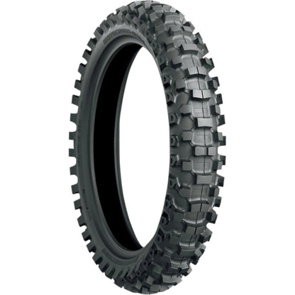 Bridgestone M204 90/100-14 49M TT – bagdæk – originalt Bridgestone bagdæk med stærkt trækgreb i blødt terræn. Køb hos Mo2parts.
