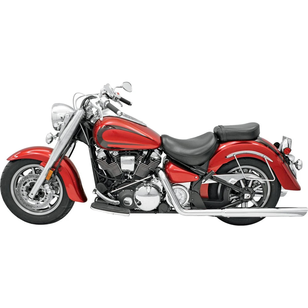 Yamaha Road Star (99-07) True Dual Crossover forrør, krom – Bassani