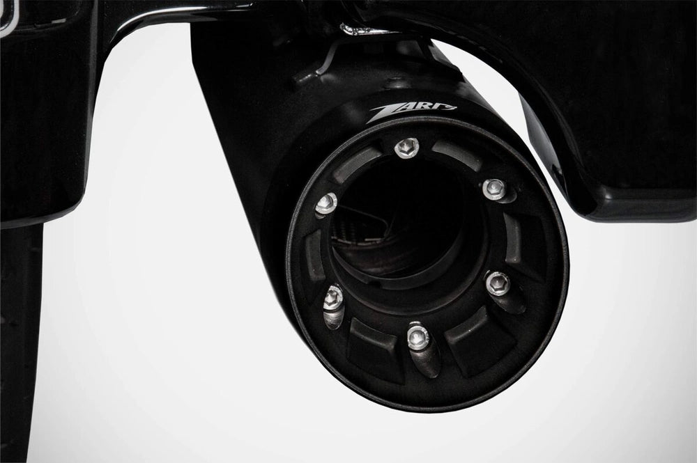 Harley-Davidson Touring (17-24) 4,5" Slash Cut slip-ons, sort – Zard – produktbillede 2