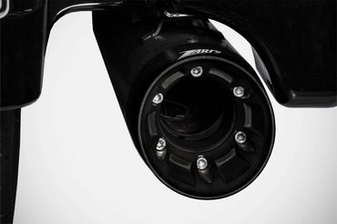 Harley-Davidson Touring (17-24) 4,5" Slash Cut slip-ons, sort – Zard – produktbillede 2