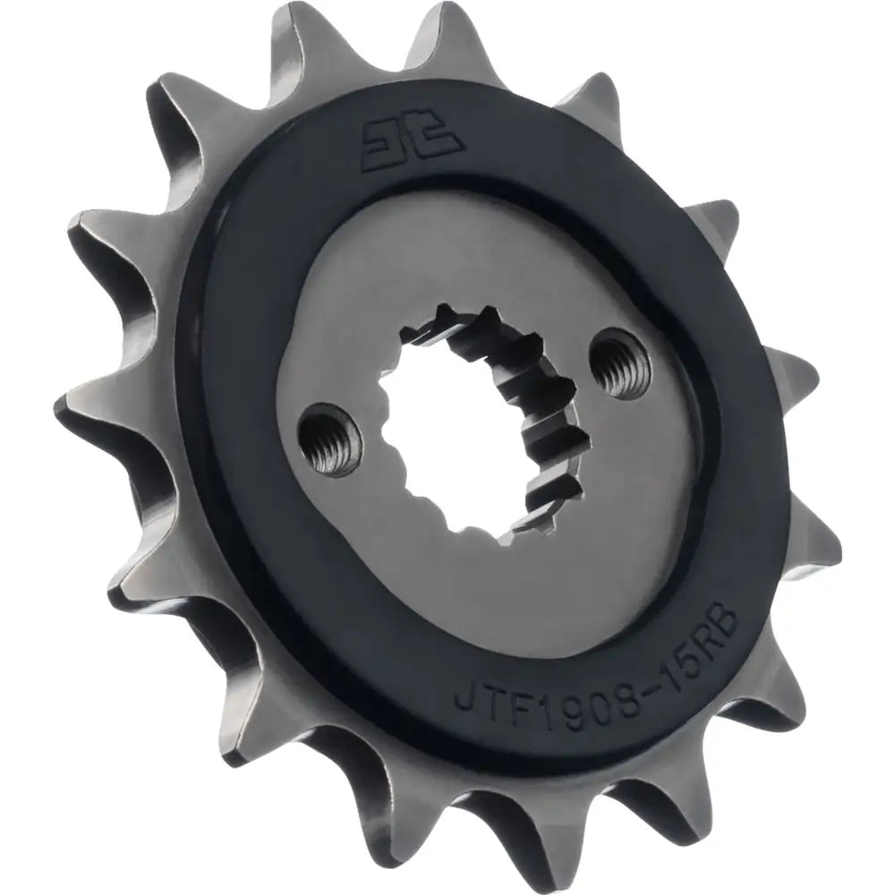 Fortandhjul 15T, 520 – stål, gummidæmpet, JTF1908.15RB – JT Sprockets