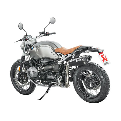 Akrapovič S-B12SO17-HBRBL slip-on monteret på BMW R NINE T (14-23)