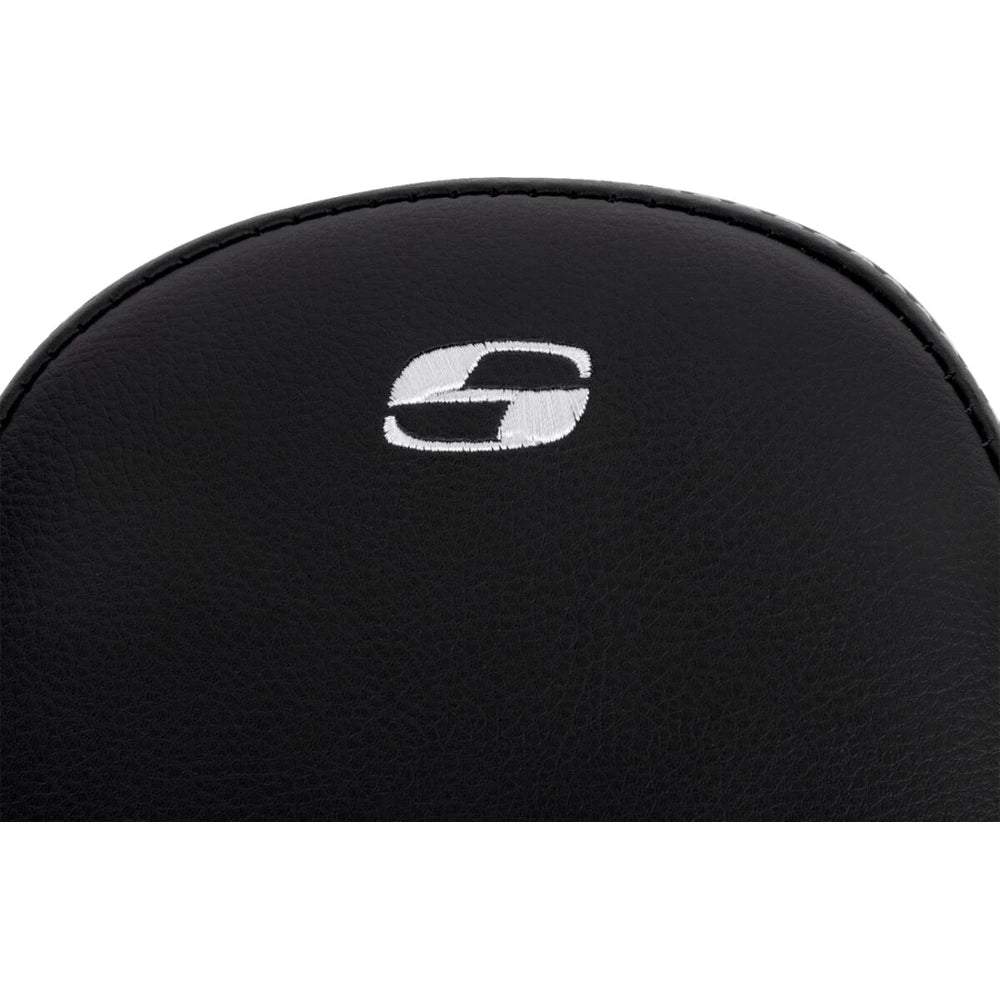 Harley-Davidson Touring (08-24) Step-Up 2-up sæde Front Lattice Stitch hvid syning – Saddlemen – ekstra produktvisning med fokus på form, polstring, syninger og finish – billede 2