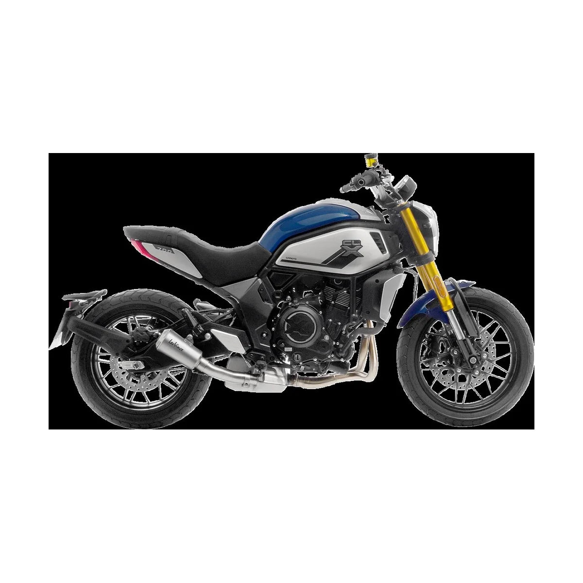 CFMOTO CL X 700 (21-24) LeoVince LV-10 slip-on – rustfri