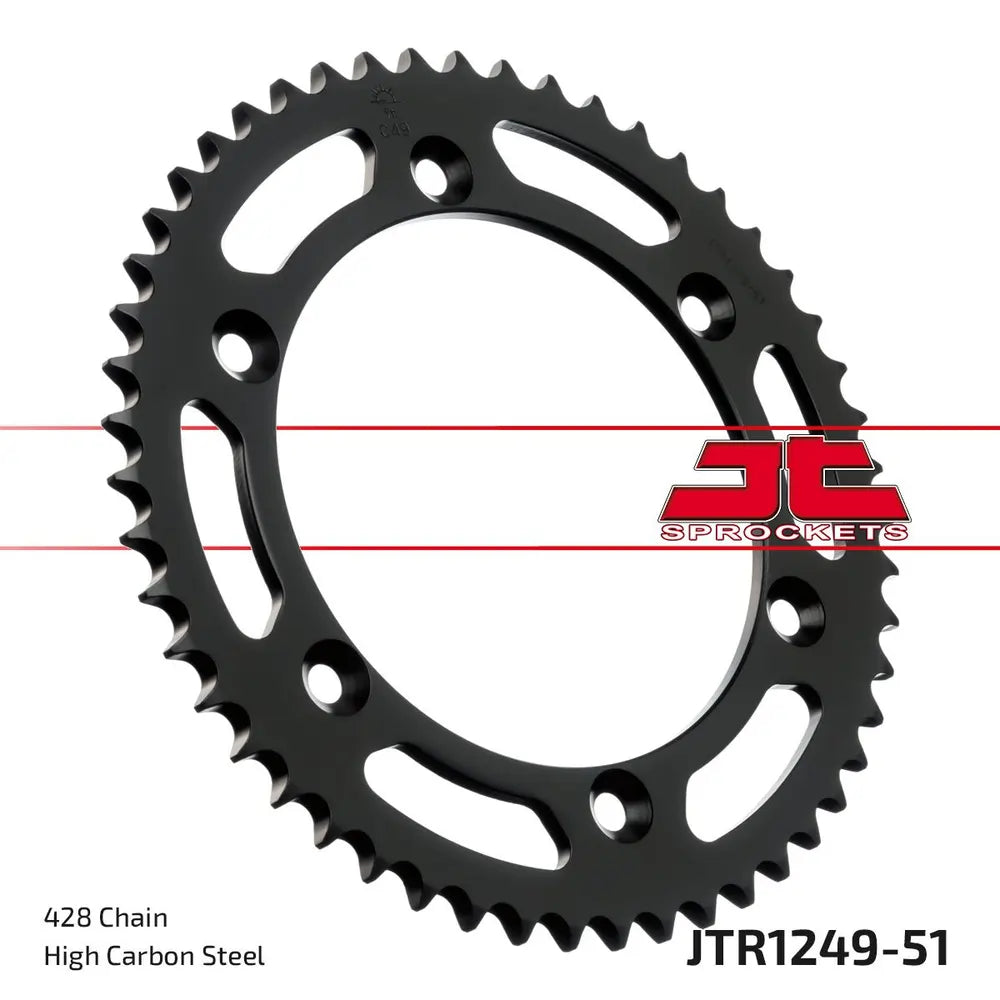Bagtandhjul 51T, 420 – stål, JTR1249.51 – JT Sprockets