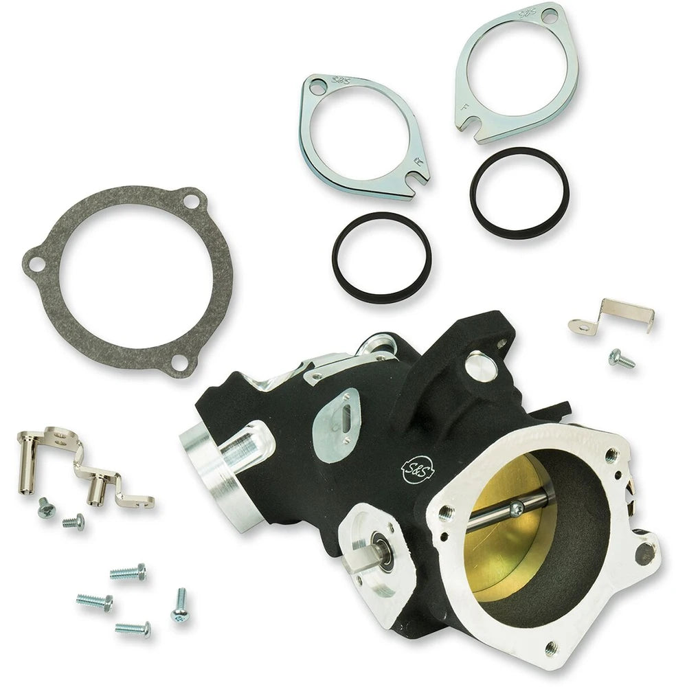 Harley-Davidson modeller (02-06) Cable 58,00 mm (2,28") Throttle Body, sort / Powder Coated, Throttle Hog (170-0337) – S&S Cycle