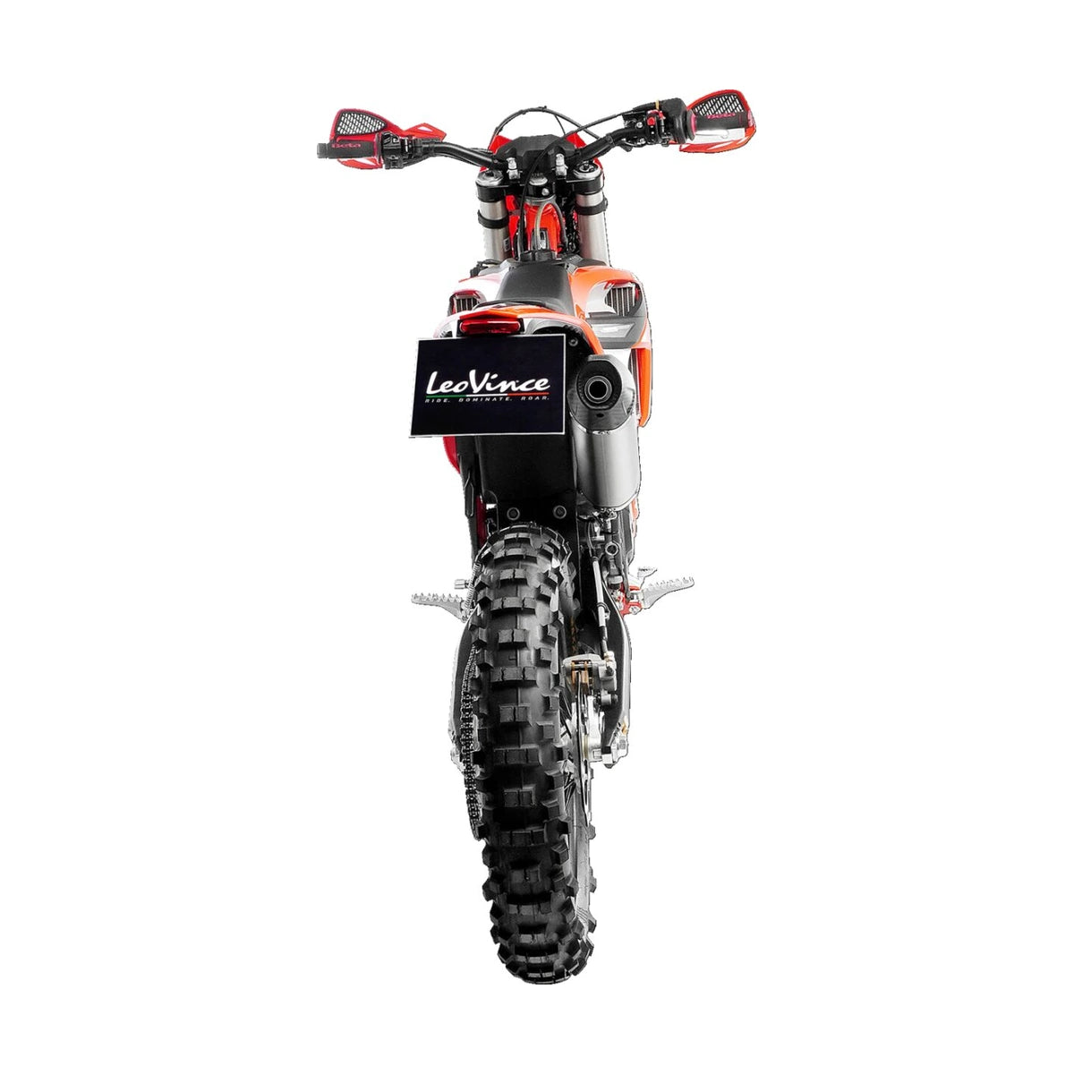 Beta RR 480 EFI (20-26) m.fl. LeoVince LV-X EVO slip-on – rustfri – ekstra produktvisning af lyddæmper, finish og detaljer 4
