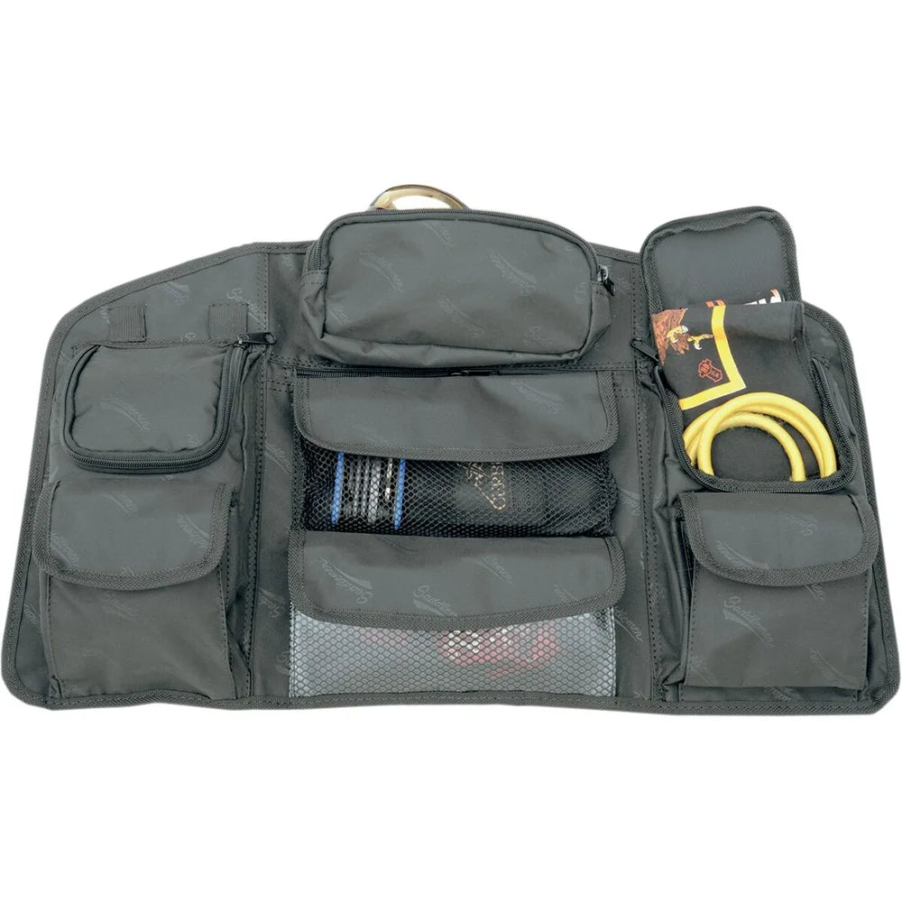 Honda Gold Wing GL1800 (01-10) trunk organizer – Saddlemen – ekstra produktvisning med fokus på pasform, ruminddeling og finish – billede 2